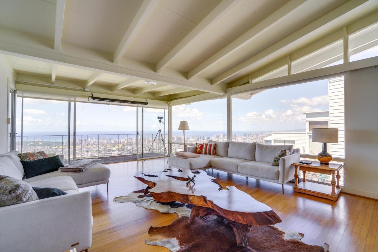 Breezy Honolulu Home Rental Ocean And Skyline Views Εξωτερικό φωτογραφία