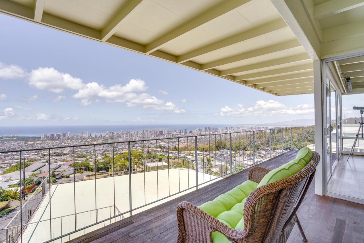 Breezy Honolulu Home Rental Ocean And Skyline Views Εξωτερικό φωτογραφία