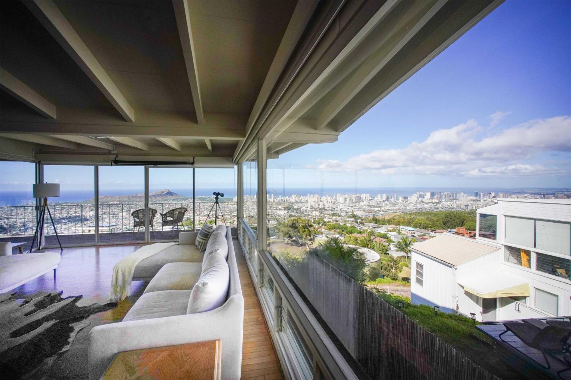 Breezy Honolulu Home Rental Ocean And Skyline Views Εξωτερικό φωτογραφία